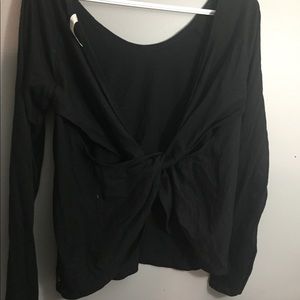 Fabletics open back workout shirt